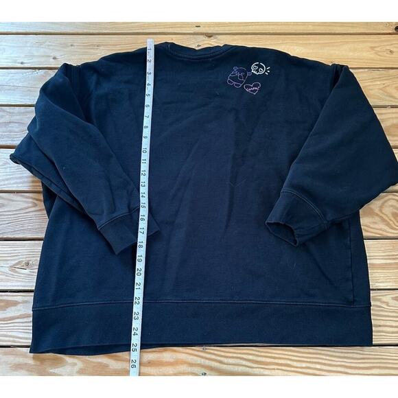 Uniqlo Kuromi Graphic Sweatshirt Size XL Women’s Black - Picture 6 of 8